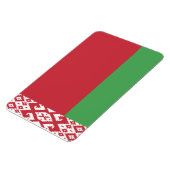 Flagge Weißrusslands Magnet (Linke Seite)