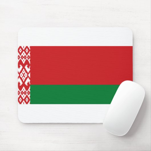 Flagge Weißrusslands Mousepad (Mit Mouse)