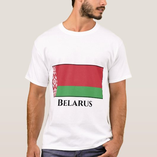 Flagge Weißrusslands T-Shirt (Vorderseite)
