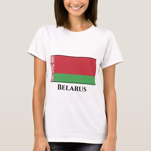 Flagge Weißrusslands T-Shirt (Vorderseite)