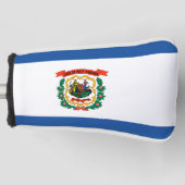 Flagge West Virginia Golf Headcover (Vorderseite)