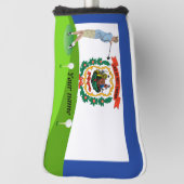 Flagge West Virginia Golf Headcover (Rotieren 90)