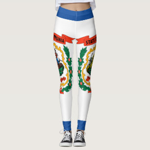 Flagge West Virginia Leggings