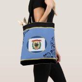 Flagge West Virginia Tasche (Von Nahem)