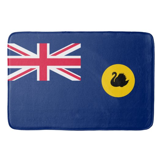 Flagge Western Australien Staat Badematte (Vorderseite)