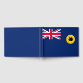 Flagge Western Australien Staat Gästebuch (Voll)