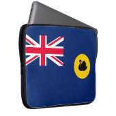 Flagge Western Australien Staat Laptopschutzhülle (Vorne Rechts)