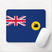 Flagge Western Australien Staat Mousepad (Mit Mouse)