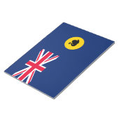 Flagge Western Australien Staat Notizblock (angewinkelt)