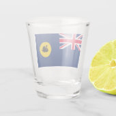 Flagge Western Australien Staat Schnapsglas (Rückseite)