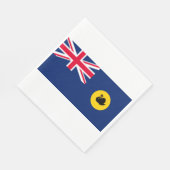 Flagge Western Australien Staat Serviette (Ecke)