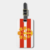 Flagge Westmorland Gepäckmarke Gepäckanhänger (Vorderseite vertikal)