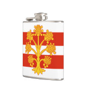 Flagge Westmorlands Hip Flask Flachmann (Links)