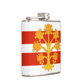 Flagge Westmorlands Hip Flask Flachmann (Rechts)
