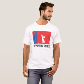Flagge Wolgograds Oblast T-Shirt (Vorne ganz)