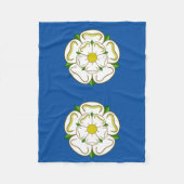 Flagge Yorkshire Fleecedecke (Vorderseite)