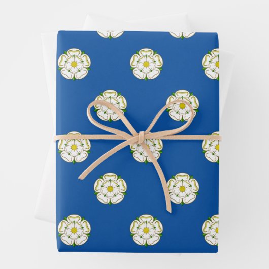 Flagge Yorkshire Geschenkpapier Set (Beispiel)