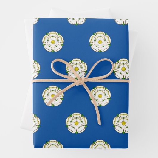 Flagge Yorkshire Geschenkpapier Set (Beispiel)