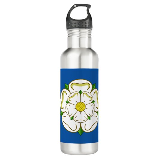 Flagge Yorkshire Stainless Steel Water Bottle Edelstahlflasche (Vorderseite)