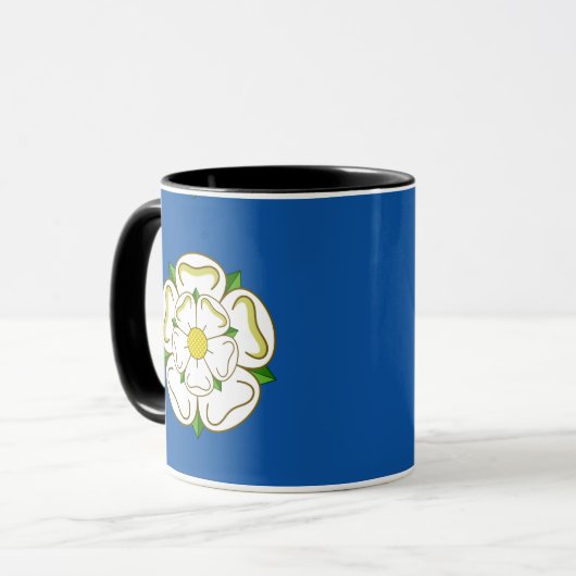 Flagge Yorkshire Tasse (Vorderseite Links)