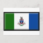 Flagge Yukon (Kanada) Postkarte (Vorderseite)
