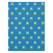 Flagge Zagreb, Kroatien Tablecloth Tischdecke (Vorderseite)