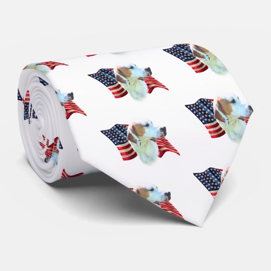 Flagge (Zitrone) Krawatte (Gerollt)