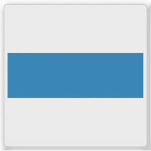 Flagge Zug, Schweiz Aufkleber