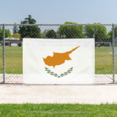 Flagge Zyperns Banner (InSitu)