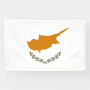 Flagge Zyperns Banner