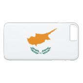 Flagge Zyperns Case-Mate iPhone Hülle (Rückseite (Horizontal))