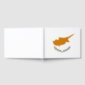 Flagge Zyperns (griechisch-zyprisch) Gästebuch (Voll)