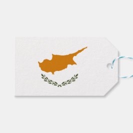 Flagge Zyperns (griechisch-zyprisch) Geschenkanhänger