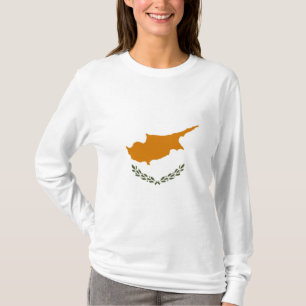 Flagge Zyperns (griechisch-zyprisch) T-Shirt