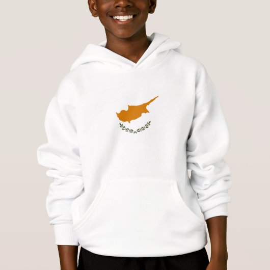 Flagge Zyperns Hoodie (Vorderseite)