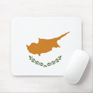 Flagge Zyperns Mousepad