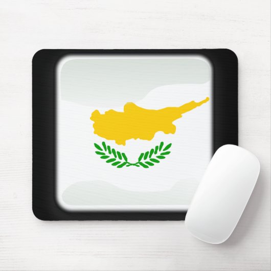 Flagge Zyperns Mousepad (Mit Mouse)