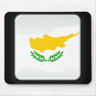 Flagge Zyperns Mousepad
