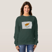 Flagge Zyperns Sweatshirt (Vorne ganz)