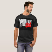 FlaggeBurning T-Shirt (Vorne ganz)