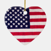 Flaggeherzverzierung Keramikornament (Hinten)