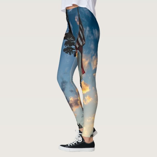 Flaggehosen Leggings (Links)