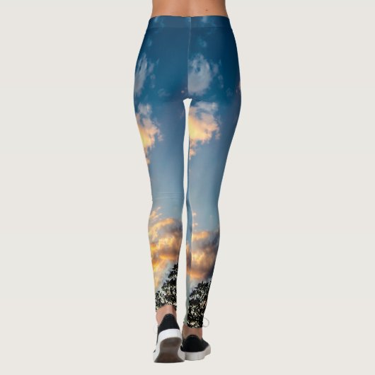 Flaggehosen Leggings (Rückseite)