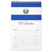 Flaggen 15-Mo von Mittelamerika und von Kalender (Mär 2026)