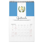 Flaggen 18-Mo von Mittelamerika und von Kalender (Feb 2026)