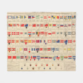 Flaggen, Abzeichen Fleecedecke (Vorderseite (Horizontal))