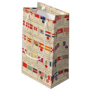 Flaggen, Abzeichen Kleine Geschenktüte