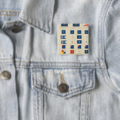 Flaggen, Abzeichen usw. Button (Beispiel)