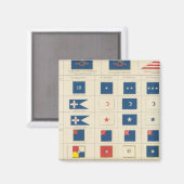 Flaggen, Abzeichen usw. Magnet (Vorderseite/Rückseite)