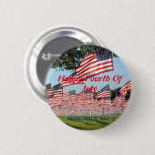 Flaggen amerikanische Flaggen vereinte Staaten Fla Button (Vorne & Hinten)